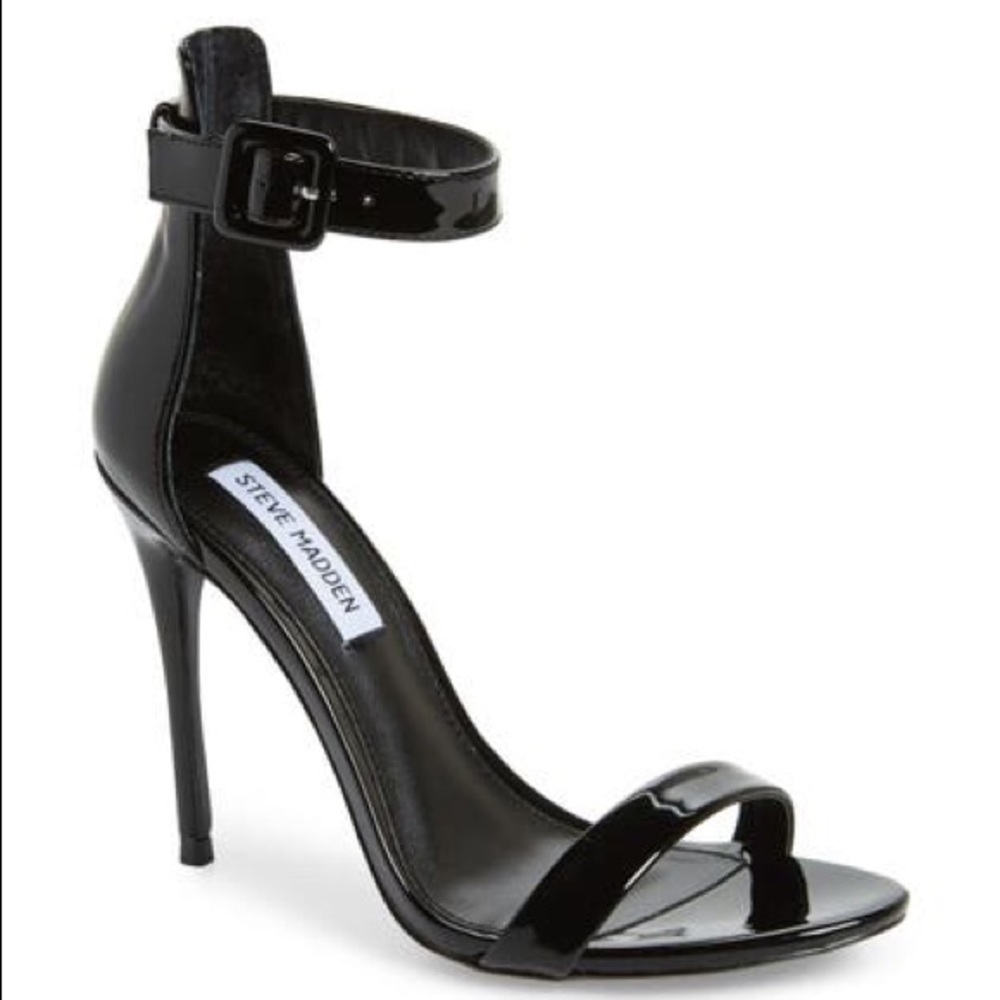 Steve Madden Marley Black Patent Leather Heel
